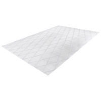 360Living Teppich Vivica graublau B/L: ca. 160x230 cm Vivica - weiß/graublau (160,00/230,00cm) - 360Living