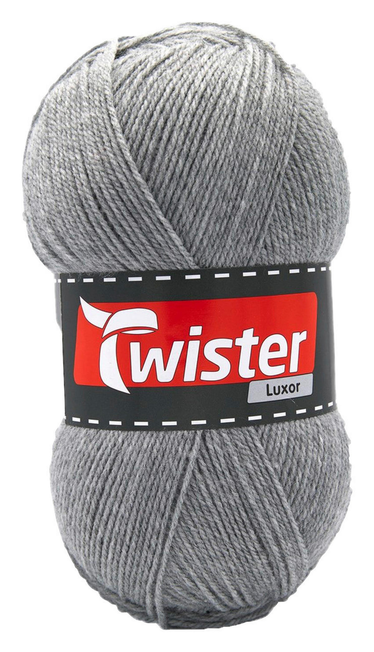 Handstrickgarn Luxor grau L: ca. 52500 cm Luxor - grau (52500,00cm) - Twister