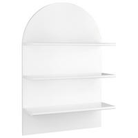 Wandregal Alba weiß B/H/T: ca. 40x60x15 cm Alba - weiß (40,00/60,00/15,00cm)