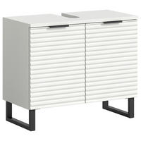 Waschbeckenunterschrank Riff weiß B/H/T: ca. 70x59x34 cm Riff - weiß (70,00/59,00/34,00cm) - xonox.home