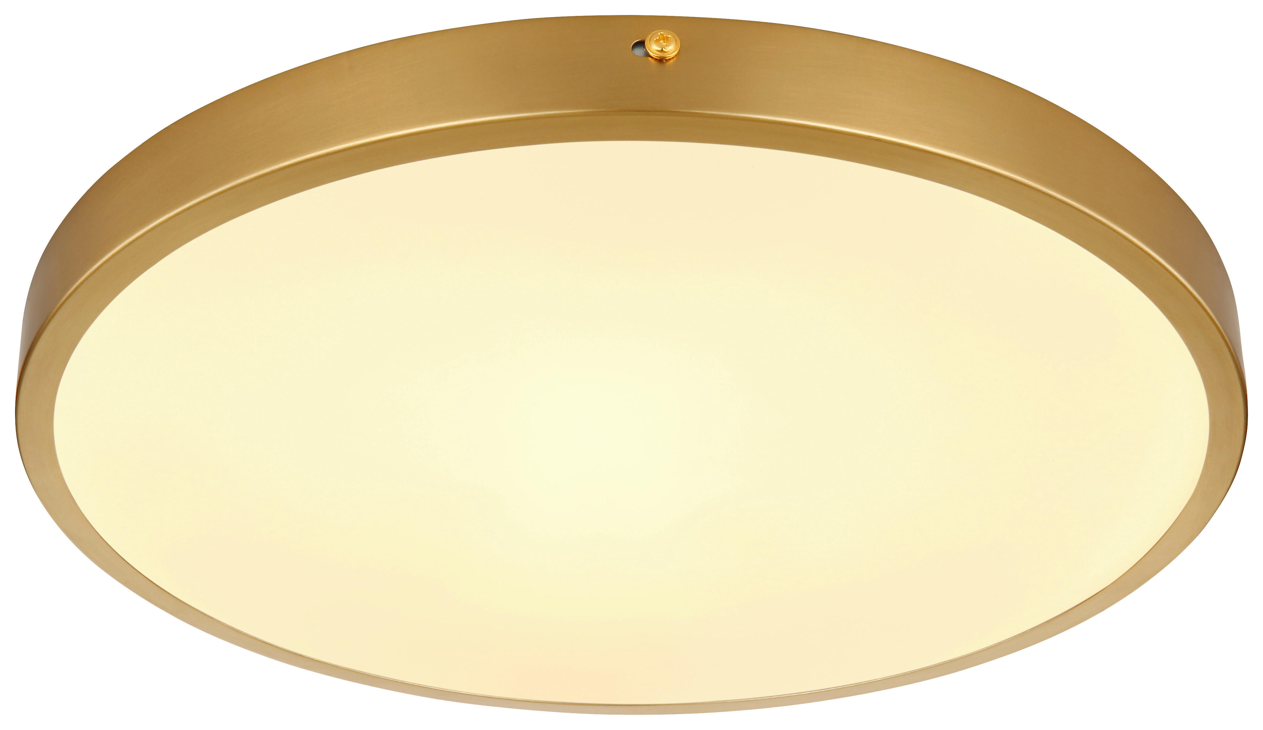 Deckenleuchte Tibey 12381-22 messing Metall H/D: ca. 3x35 cm LED-Deckenleuchte_Tibey - messing (35,00/3,00cm)