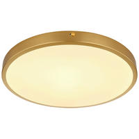 Deckenleuchte Tibey 12381-22 messing Metall H/D: ca. 3x35 cm LED-Deckenleuchte_Tibey - messing (35,00/3,00cm)