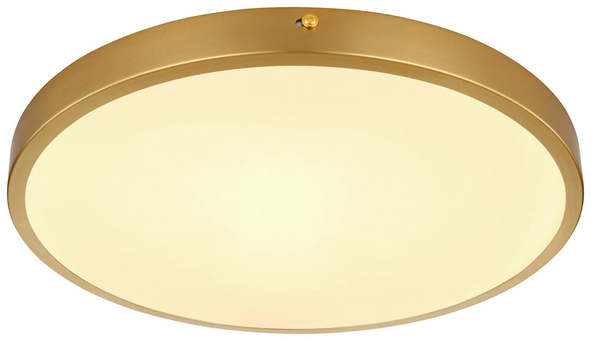 Deckenleuchte Tibey 12381-22 messing Metall H/D: ca. 3x35 cm LED-Deckenleuchte_Tibey - messing (35,00/3,00cm)