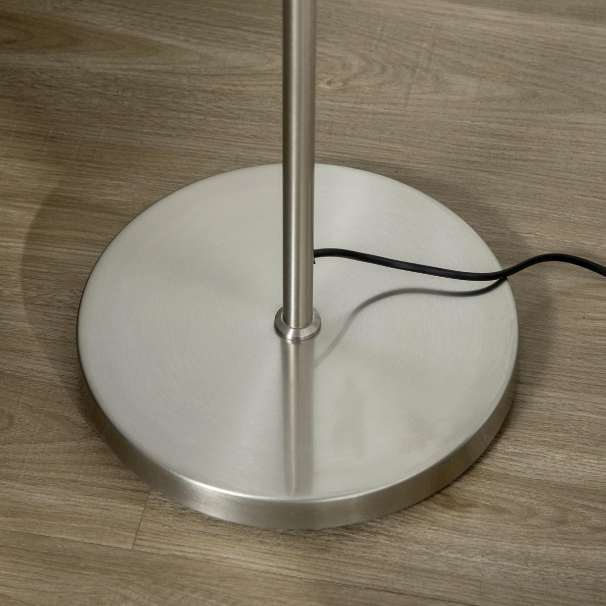 HOMCOM Stehleuchte B31-319V90SR Stehleuchte - silber (169,00/27,00/27,00cm) - HOMCOM