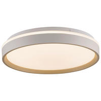 Just Light LED-Deckenleuchte sand B/H/L: ca. 38,5x7,5x38,5 cm LED-Deckenleuchte_Mio - sand (38,50/38,50/7,50cm) - Just Light