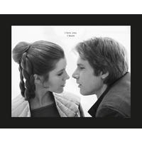 Komar Poster Star Wars Classic Leia Han Love Star Wars - Intro B/L: ca. 50x40 cm Star Wars Classic Leia Han Love - (50,00/40,00cm) - Komar
