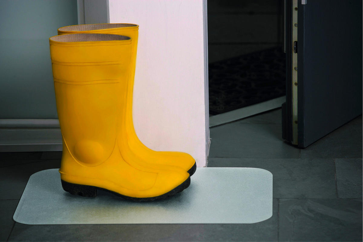 Bodenschutzmatte transparent B/L: ca. 60x80 cm Bodenschutzmatte 60x80cm - transparent (60,00/80,00cm)