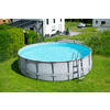 Summer Waves Poolset Elite B/H/L: ca. 549x132x549 cm Elite - grau (549,00/549,00/132,00cm) - Summer Waves
