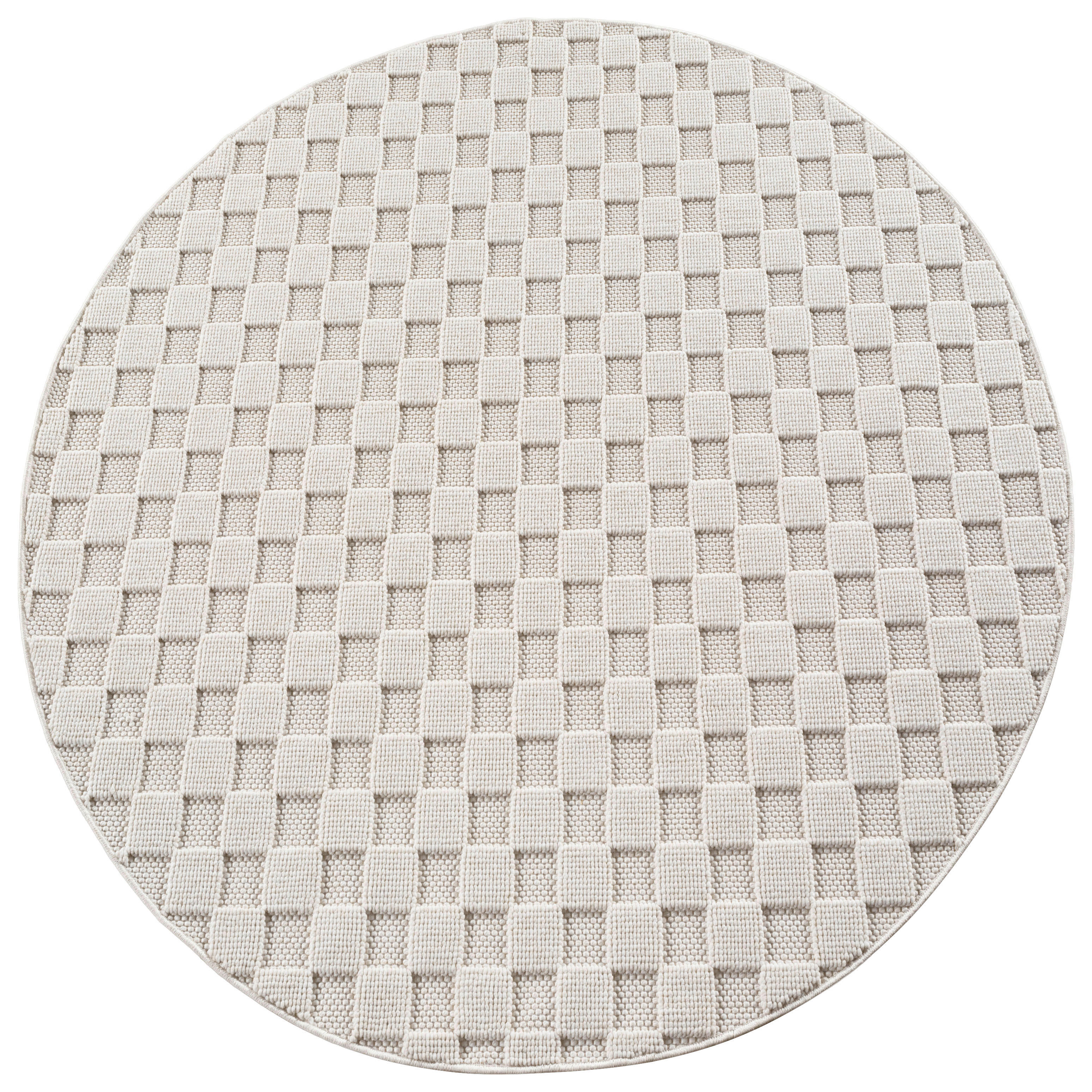 Ayyildiz Kurzflorteppich HELIX creme B/H/L: ca. 80x0,7x80 cm HELIX - creme (80,00/80,00/0,70cm) - Ayyildiz