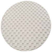 Ayyildiz Kurzflorteppich HELIX creme B/H/L: ca. 80x0,7x80 cm HELIX - creme (80,00/80,00/0,70cm) - Ayyildiz