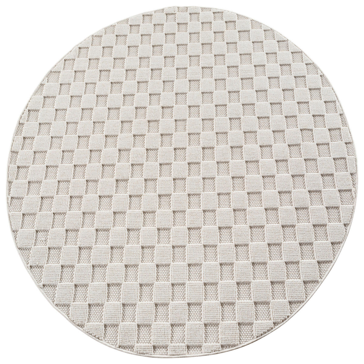 Ayyildiz Kurzflorteppich HELIX creme B/H/L: ca. 80x0,7x80 cm HELIX - creme (80,00/80,00/0,70cm) - Ayyildiz