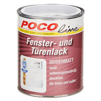 POCOline Acryl Fensterlack weiß seidenmatt ca. 0,75 l Fensterlack_Acryl 750ml - weiß (750ml) - POCOline