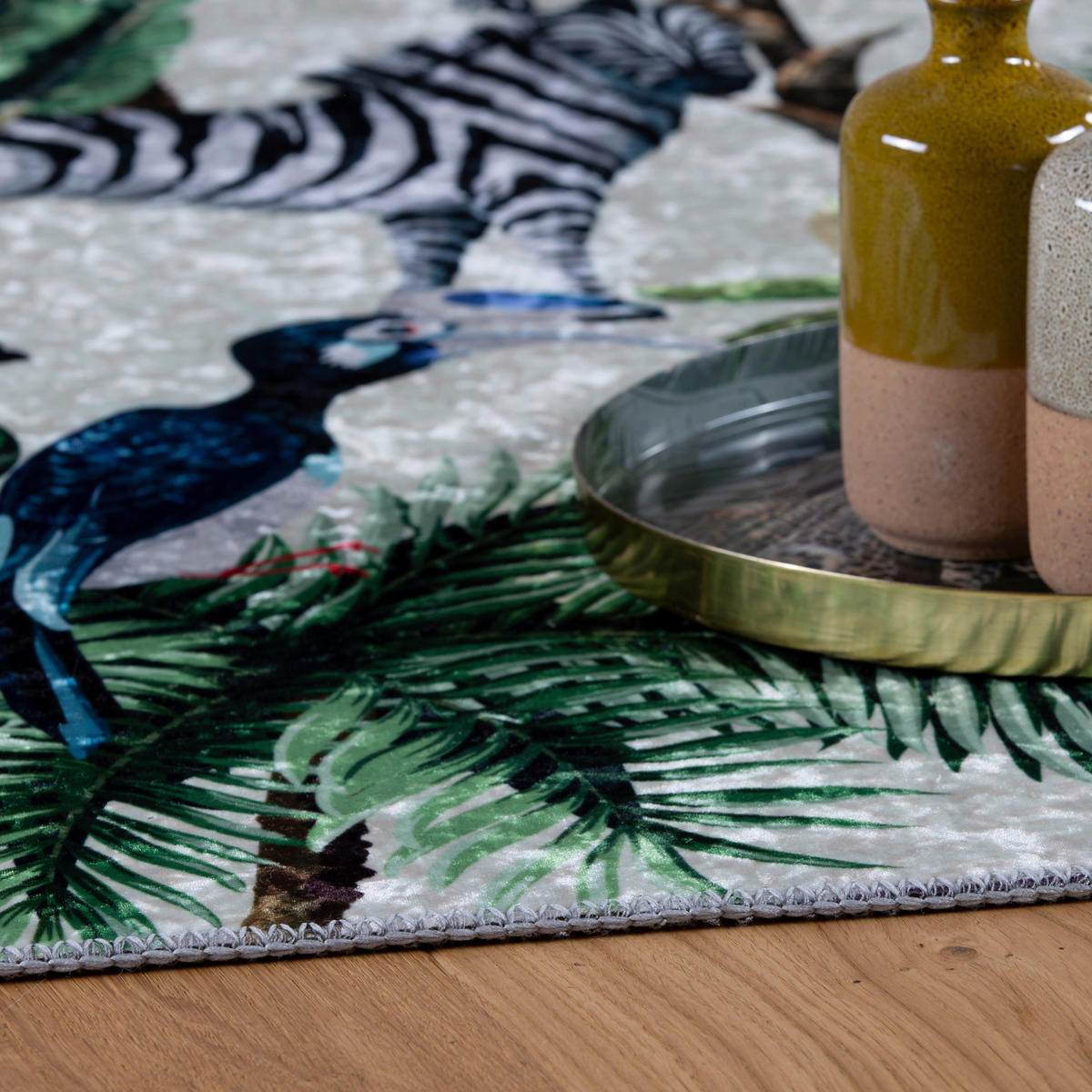 Obsession Teppich My Jungle Multi B/L: ca. 160x230 cm My Jungle - Multi (160,00/230,00cm) - Obsession