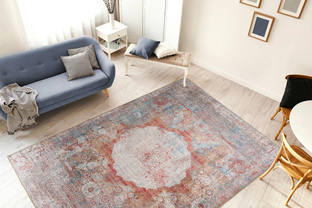 360Living Teppich Faye multicolor B/L: ca. 230x330 cm Faye - multicolor (230,00/330,00cm) - 360Living