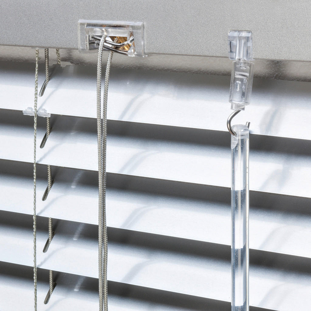 Thumbnail - LICHTBLICK Alu-Jalousie silber B/L: ca. 80x220 cm