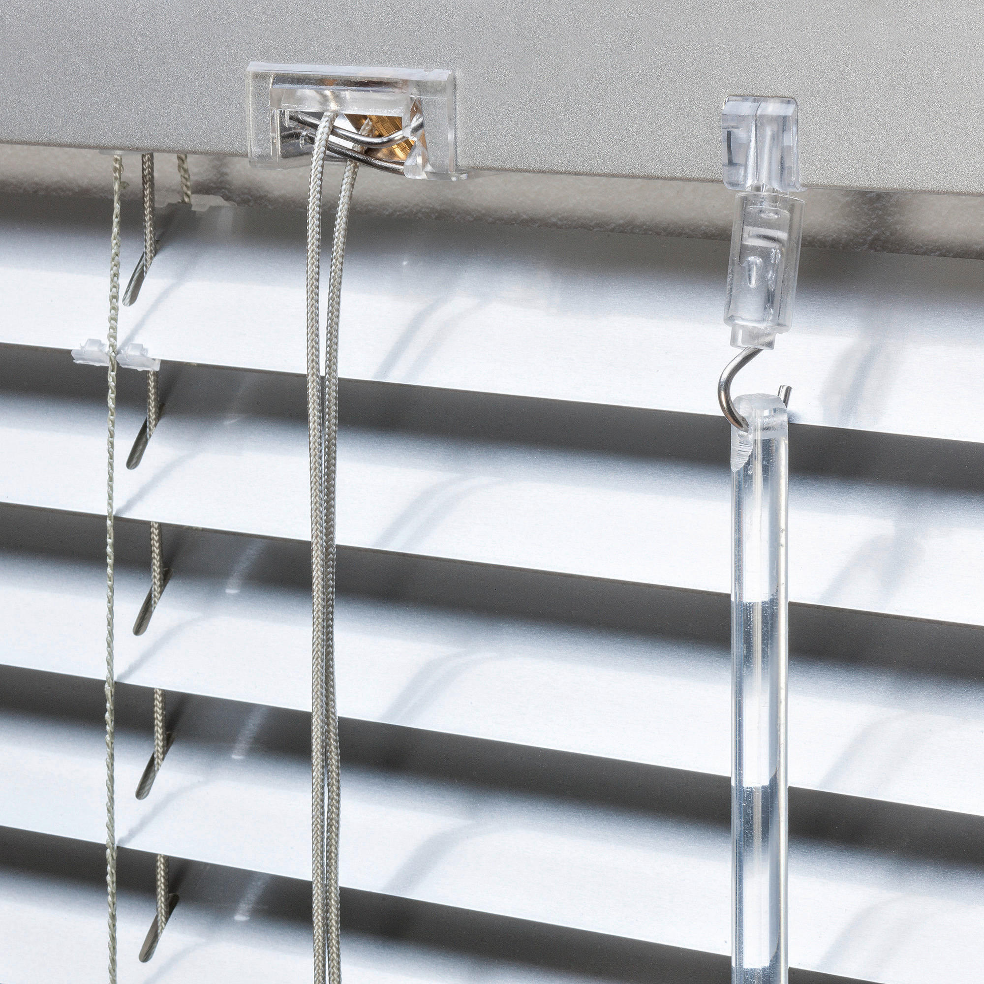 Thumbnail - LICHTBLICK Alu-Jalousie silber B/L: ca. 90x160 cm