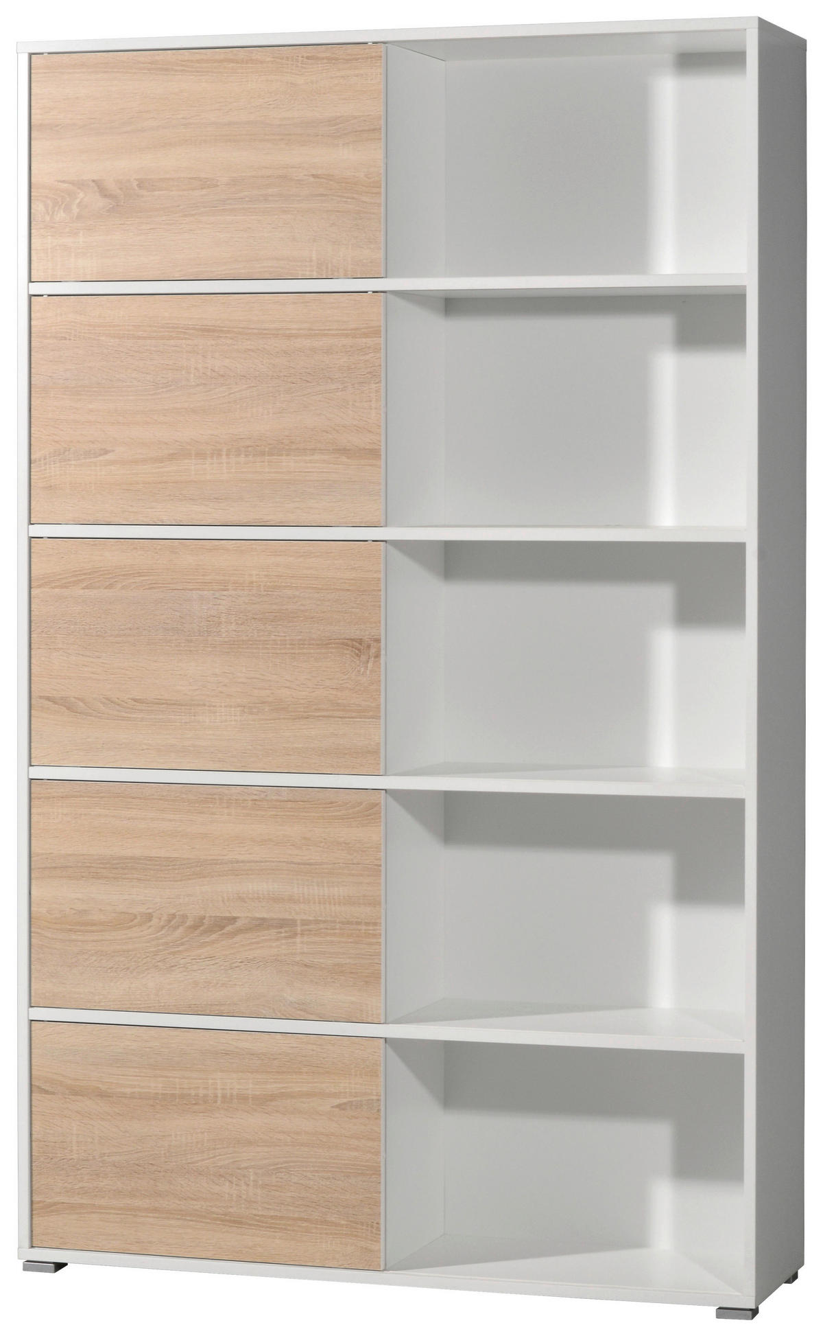 Regal B/H/T: ca. 120x119x35 cm Schiebetürregal 4038 - (120,00/119,00/35,00cm)