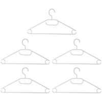 alpina Kleiderbügelset weiß Polypropylen Kleiderbügelset_10tlg. - weiß (40,00/21,80/6,80cm) - alpina