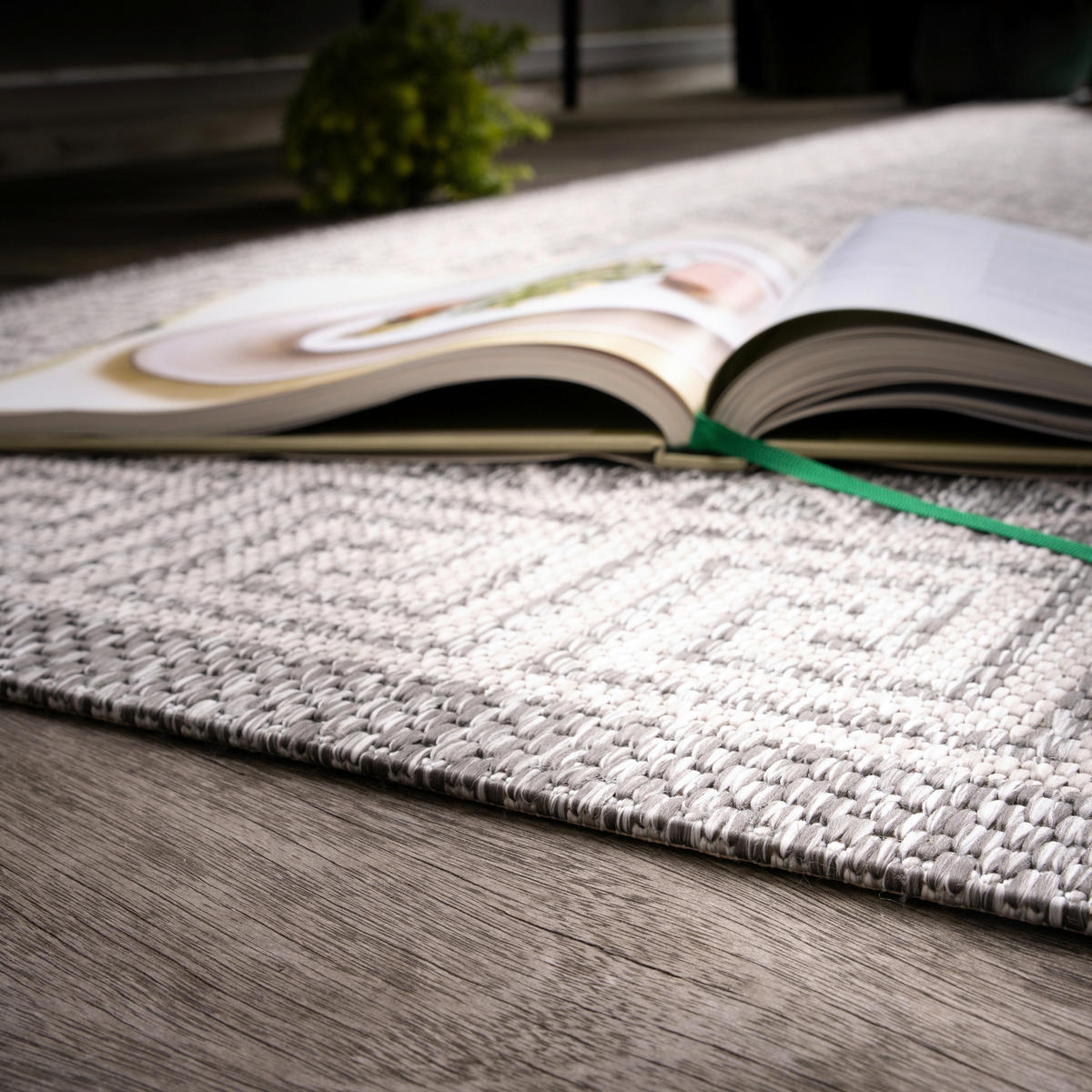 Obsession Teppich My Twilight grau B/H/T/L/D: ca. 160x0,7x0x230x0 cm My Twilight - grau (230,00/160,00/0,70cm) - Obsession