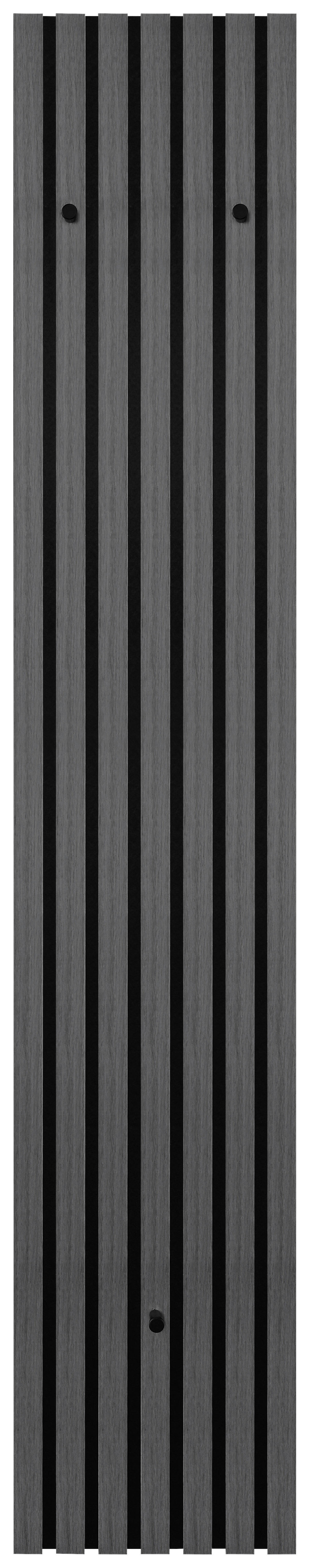 Garderobenpaneel Grace Eiche dunkel Nachbildung B/H/T: ca. 25x160x7 cm Grace - Eiche (25,00/160,00/7,00cm)