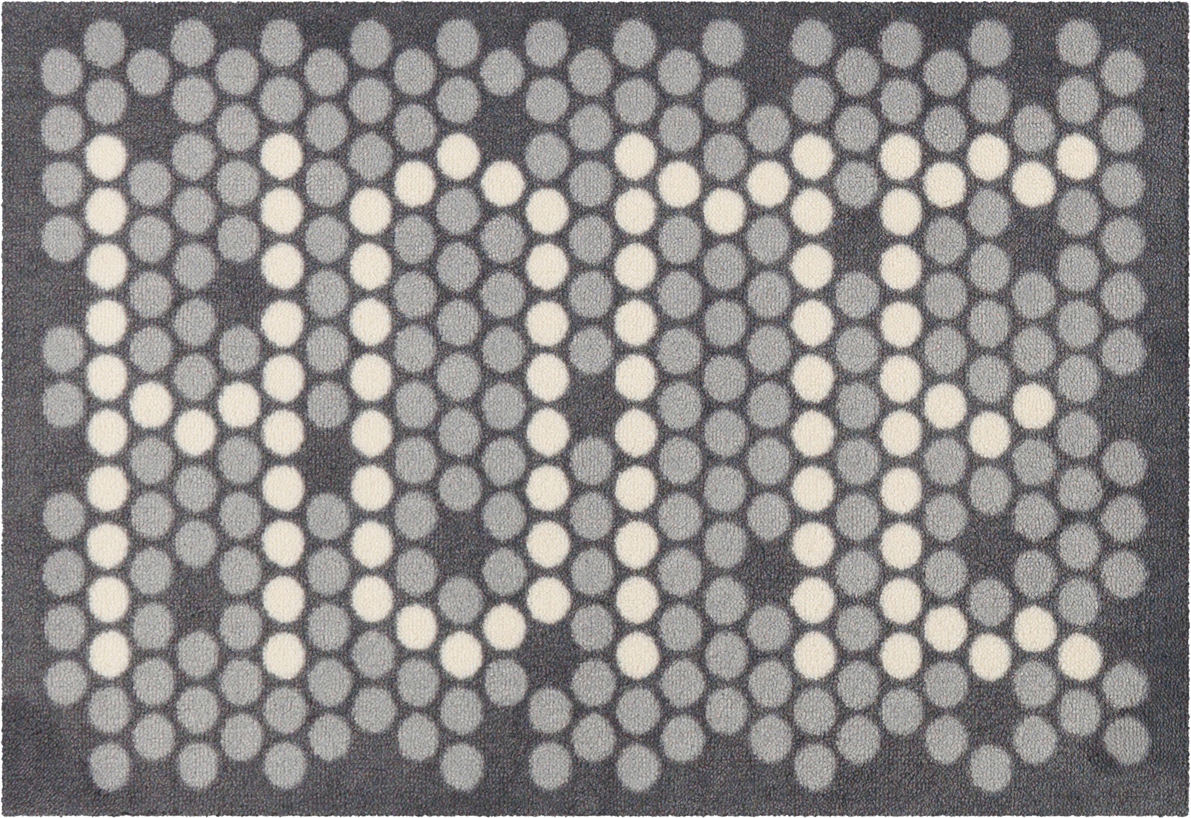 Arte Espina Kurzflorteppich Living Mat 61 grau B/L: ca. 64x168 cm Living Mat 61 - grau (64,00/168,00cm) - Arte Espina