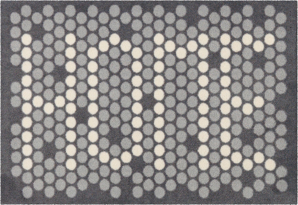 Arte Espina Kurzflorteppich Living Mat 61 grau B/L: ca. 64x168 cm Living Mat 61 - grau (64,00/168,00cm) - Arte Espina