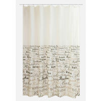 Duschvorhang grau Kunststoff B/L: ca. 180x200 cm Duschvorhang_relax_ACUS - grau (180,00/200,00cm) - Acus