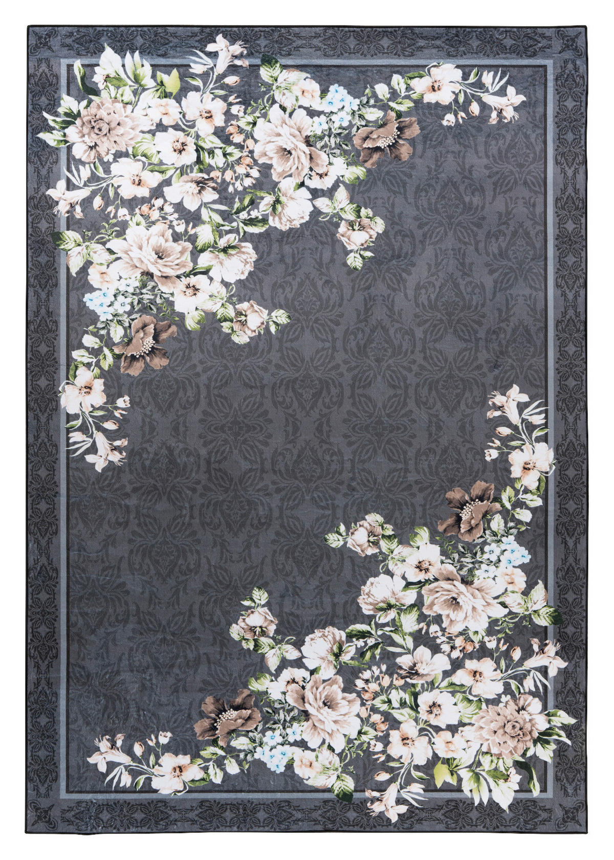 Obsession Teppich My Tranquil grau B/H/T/L/D: ca. 80x0,6x0x150x0 cm My Tranquil - grau (150,00/80,00/0,60cm) - Obsession
