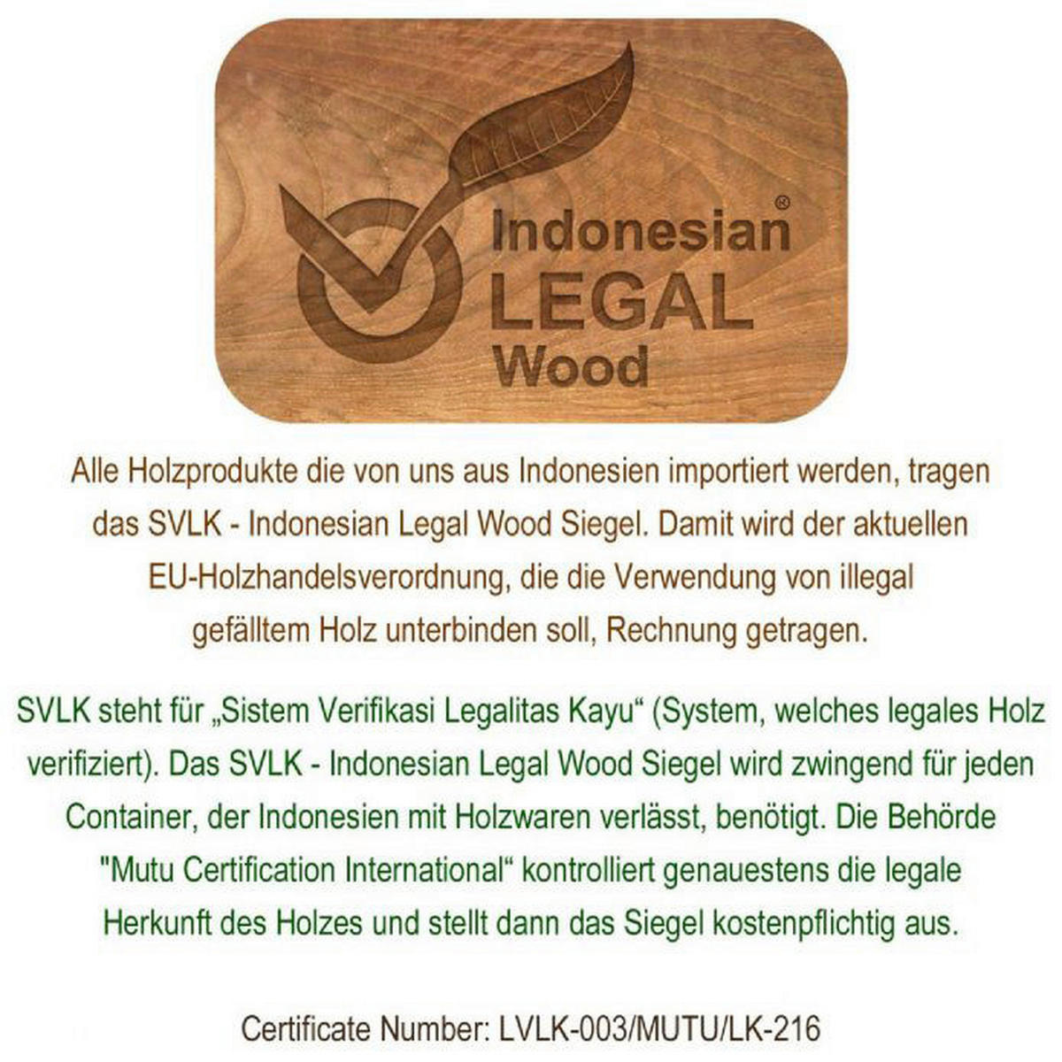 VCM Gartenstuhl 2er Set hellbraun Teakholz B/H/T: ca. 57x89x62 cm 2er Set - hellbraun (57,00/89,00/62,00cm) - VCM