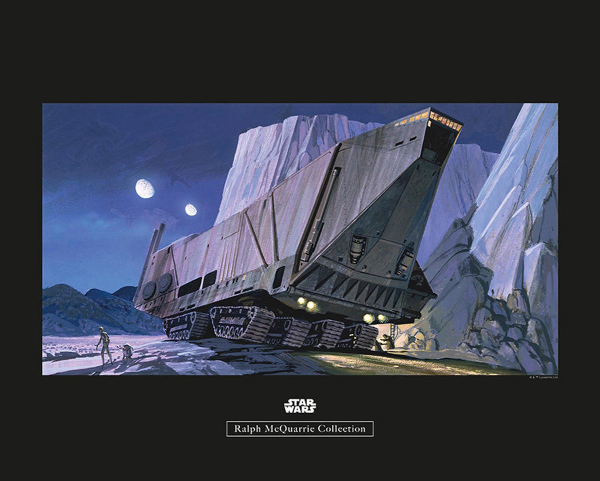 Komar Poster Star Wars Classic RMQ Sandcrawler Star Wars B/L: ca. 50x40 cm Star Wars Classic RMQ Sandcrawler - (50,00/40,00cm) - Komar