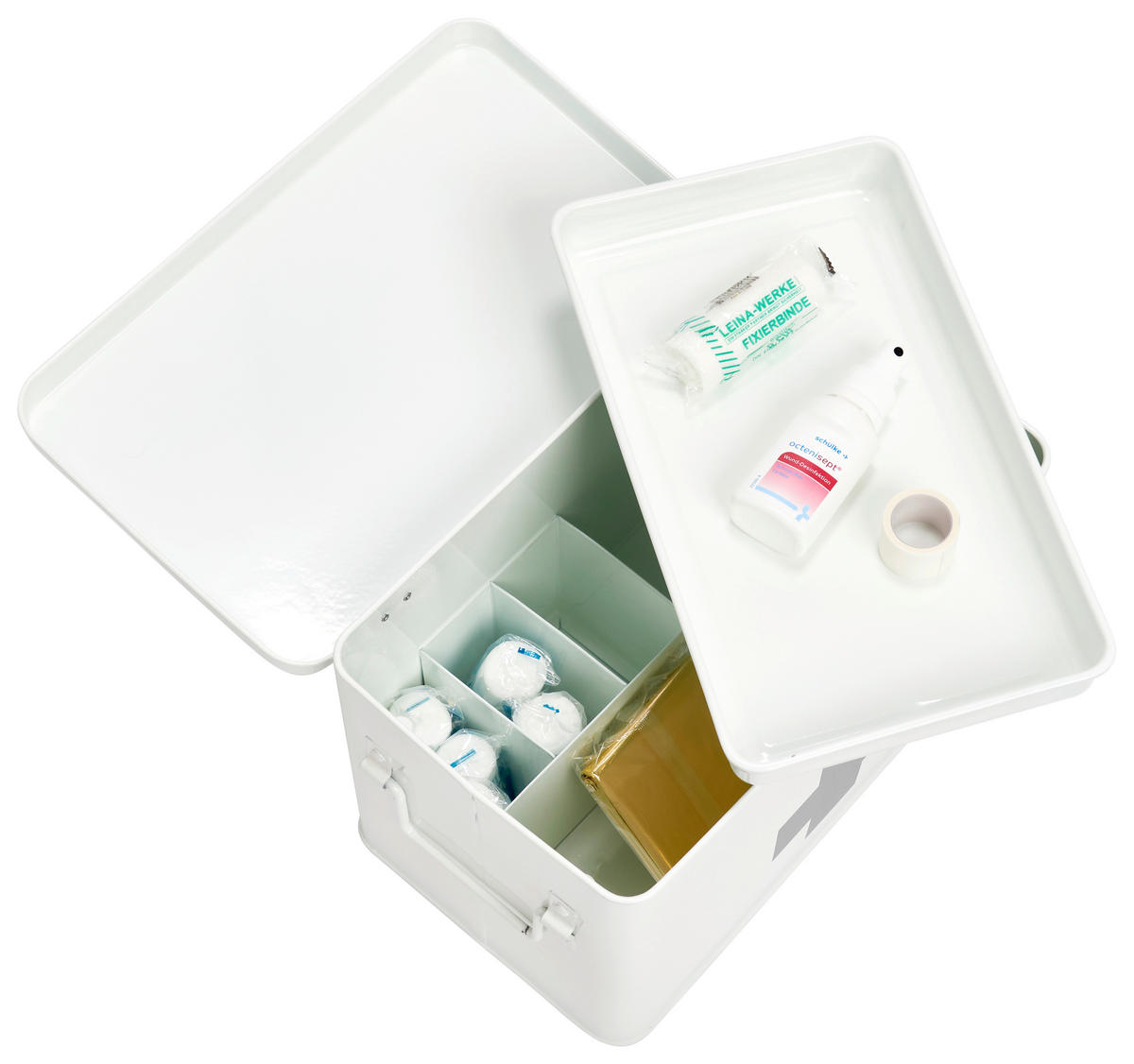 Zeller Medizinbox weiß Medizinbox - weiß (32,00/19,50/20,00cm) - Zeller