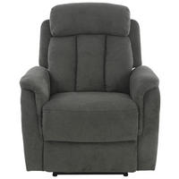 Sessel FM-3216-1P grau Microfaser B/H/T: ca. 85x100x95 cm FM-3216-1P - grau (85,00/100,00/95,00cm)