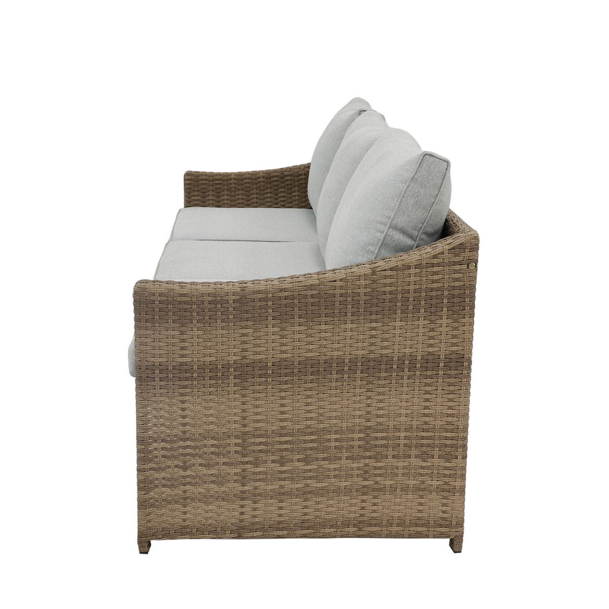 POCOline Gartensitzgruppe Anna braun Stahl Anna - braun/natur - POCOline