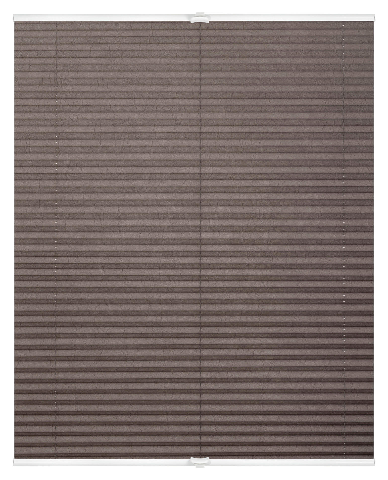 Spannplissee taupe B/L: ca. 100x130 cm Plissee_Klemmfix - taupe (100,00/130,00cm) - LICHTBLICK