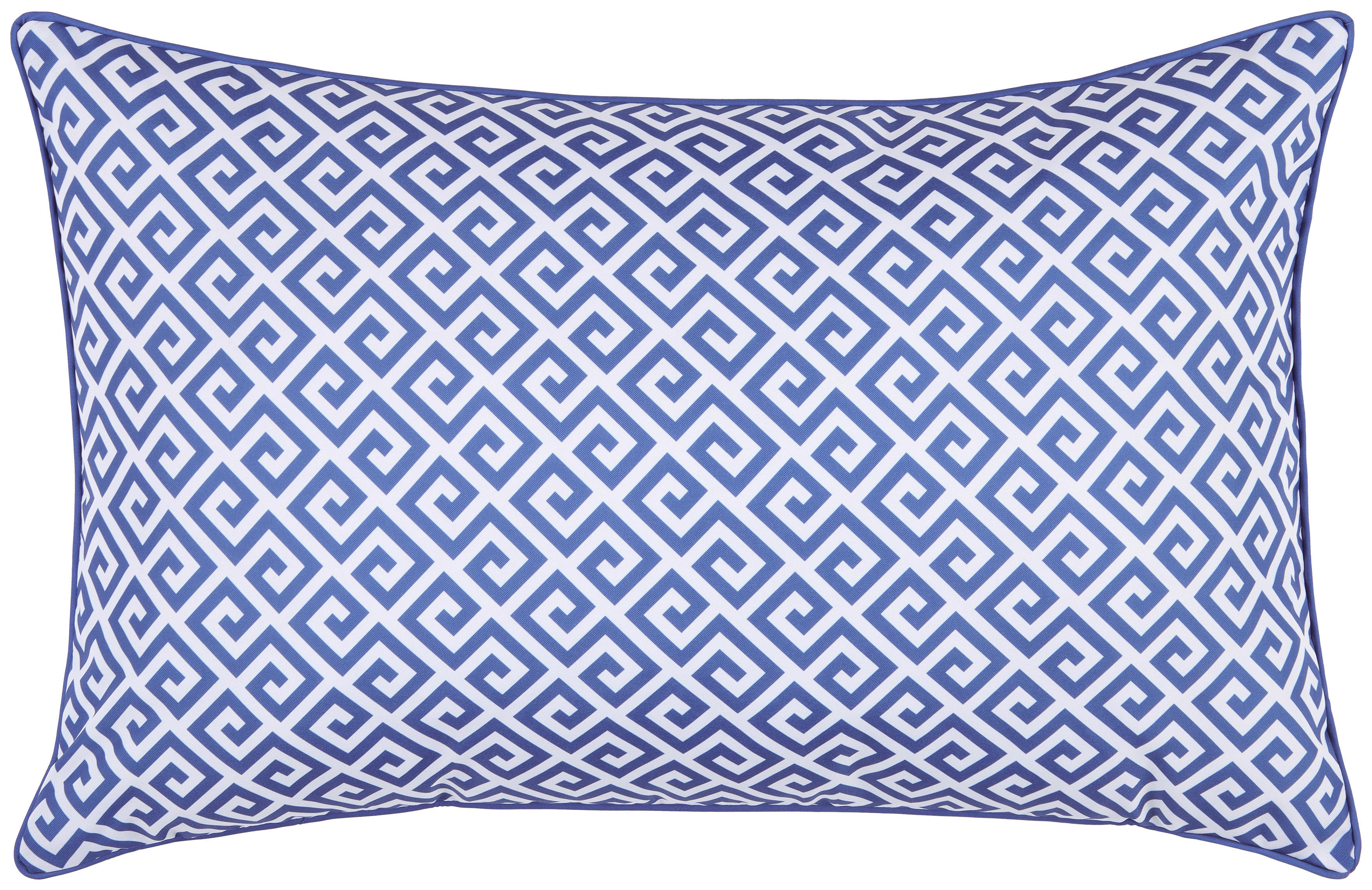 Dekokissen Dekokissen_Outdoor Kreta blau/weiß - blau/weiß (70,00/45,00cm) - POCOline