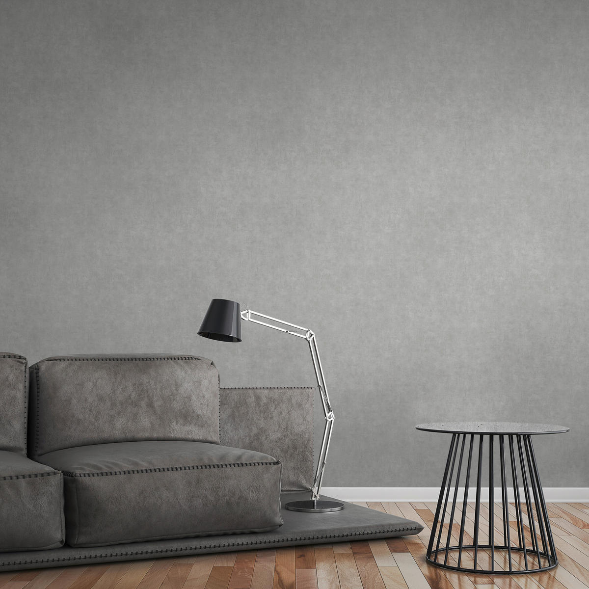 A.S.Creation Vliestapete grau B/H/D: ca. 53x1005x8,6 cm Vliestapete - grau (8,60/1005,00cm) - A.S.Creation