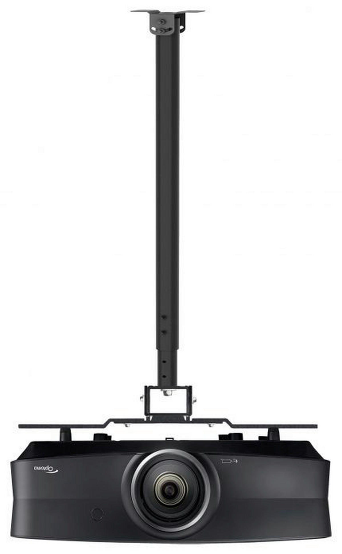 VCM Deckenhalterung Deckenhalterung schwarz Deckenhalterung B-PDH - schwarz (22,00/70,00/24,00cm) - VCM