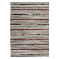 Kayoom Kurzflorteppich Duarte 110 rot B/L: ca. 80x150 cm Duarte 110 - creme/rot (80,00/150,00cm) - Kayoom
