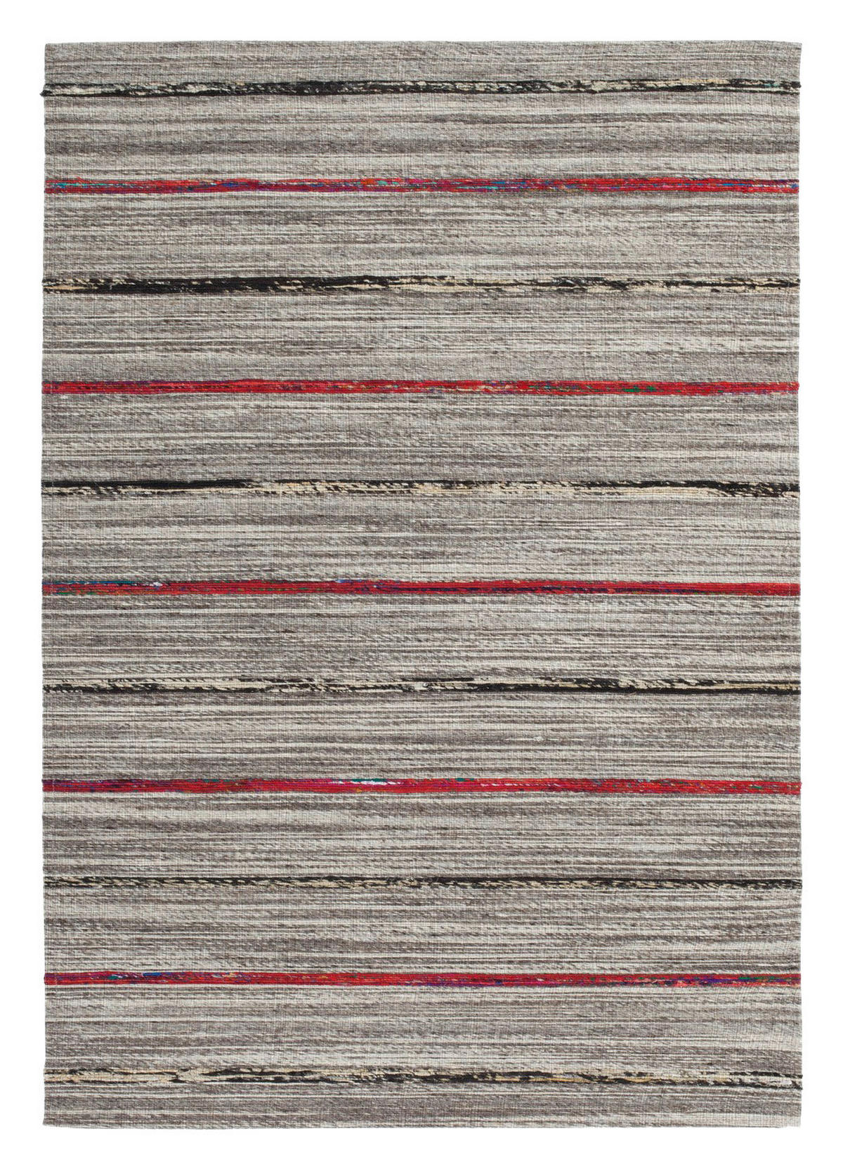 Kayoom Kurzflorteppich Duarte 110 rot B/L: ca. 80x150 cm Duarte 110 - creme/rot (80,00/150,00cm) - Kayoom
