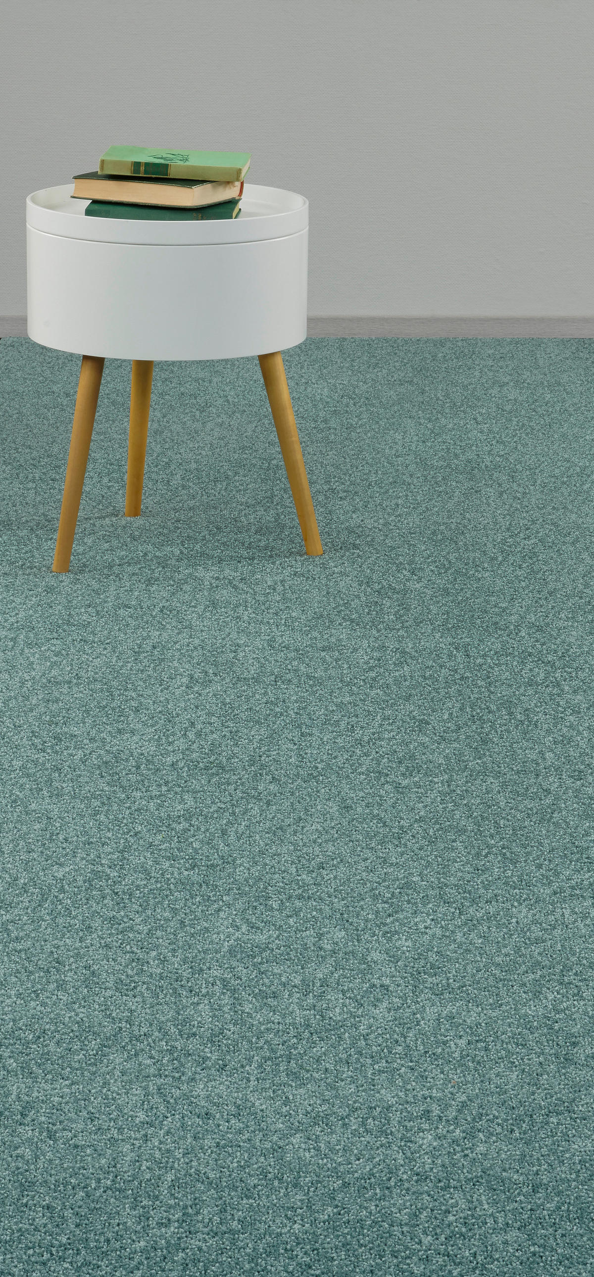 Teppichboden Memphis grün B: ca. 400 cm pro m² Memphis - grün (400,00cm)