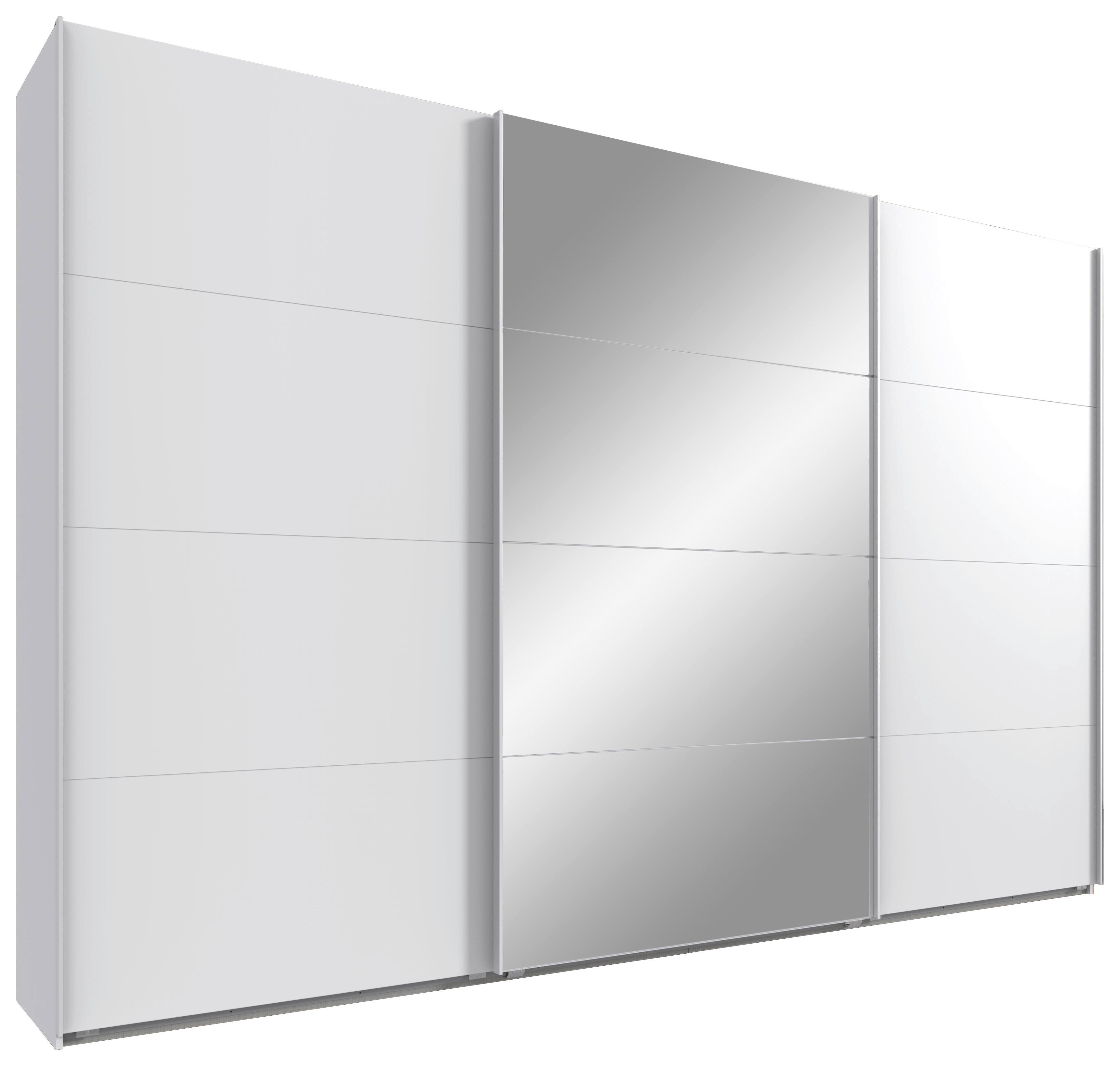 Schwebetürenschrank Norderstedt weiß B/H/T: ca. 360x236x64 cm Norderstedt - weiß (360,00/236,00/64,00cm)