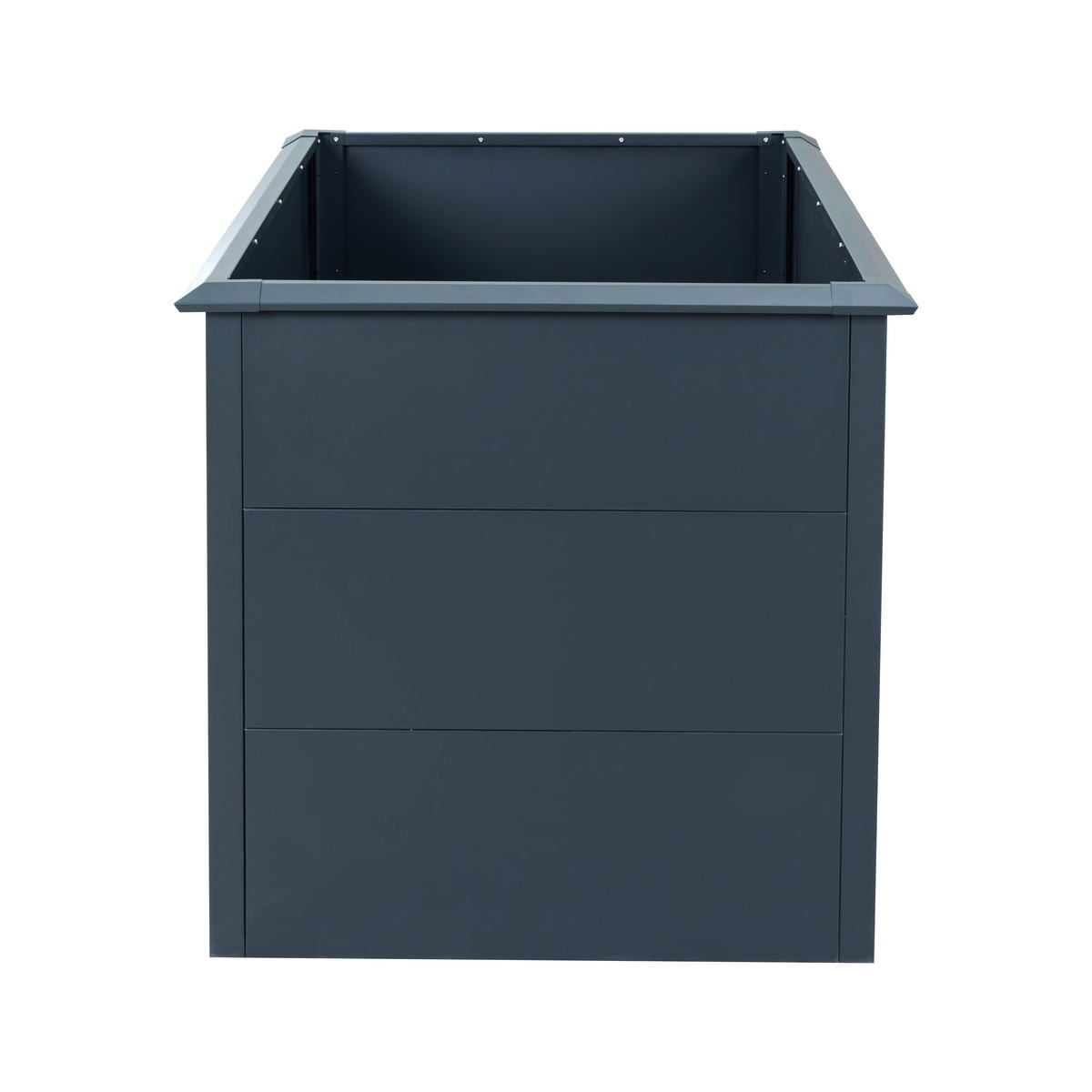 Westmann Hochbeet Primus L anthrazit Metall B/H/T: ca. 150x77x75 cm Primus L - anthrazit (150,00/77,00/75,00cm) - Westmann