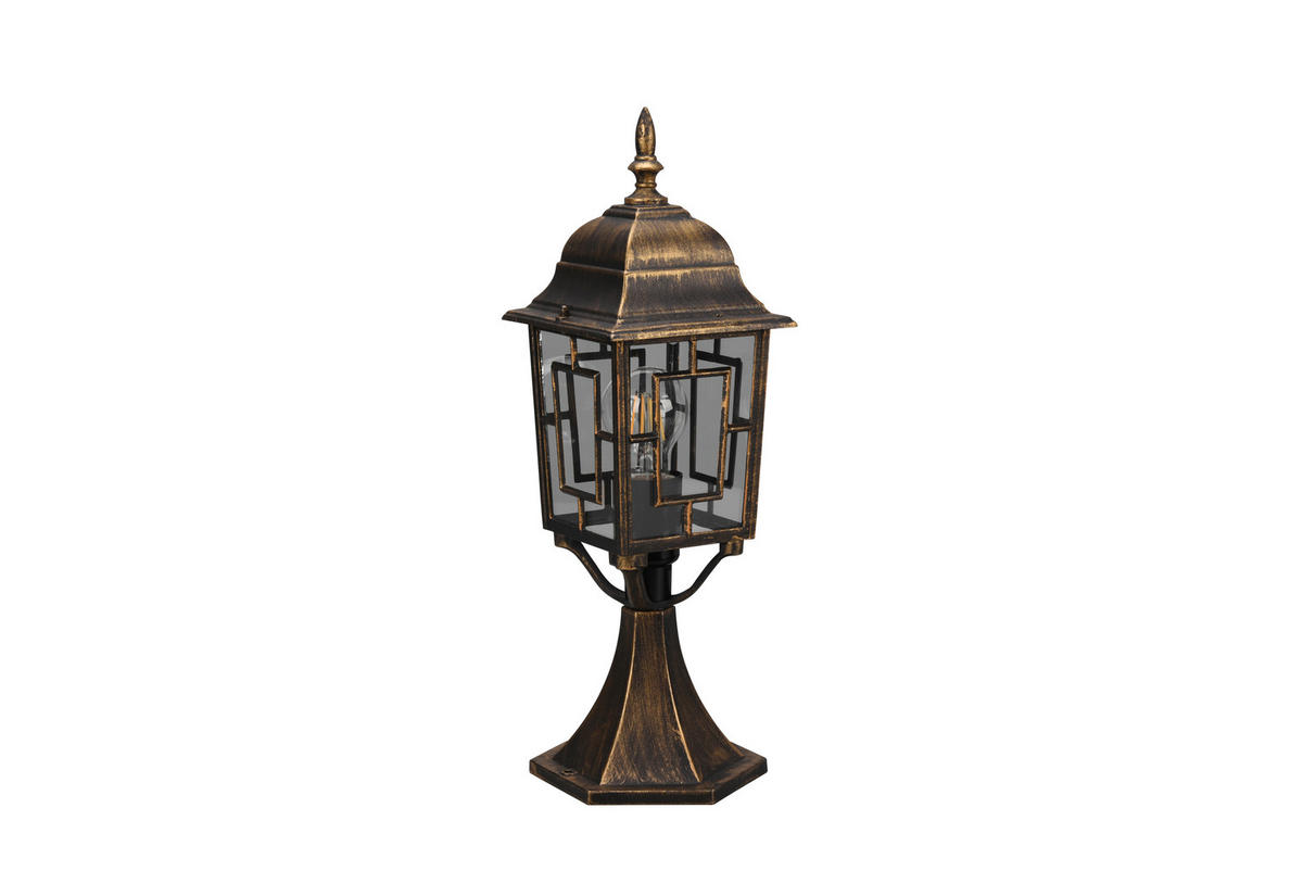 Wegeleuchte Volturno 505960128 rostfarbig B/H/T: ca. 15x47,5x17 cm Volturno - rostfarbig (15,00/47,50/17,00cm) - Trio