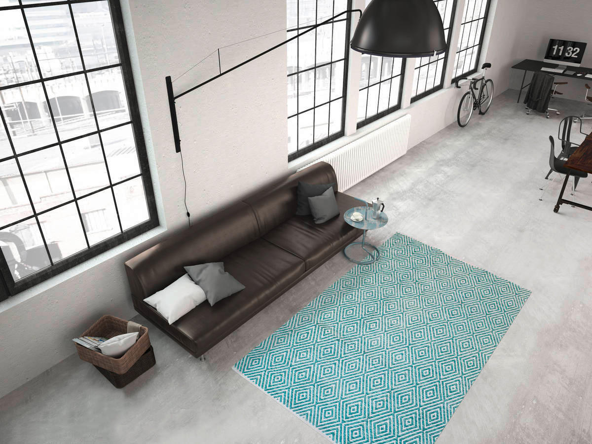 360Living Teppich Aperitif türkis B/L: ca. 80x150 cm ▷ online bei POCO  kaufen