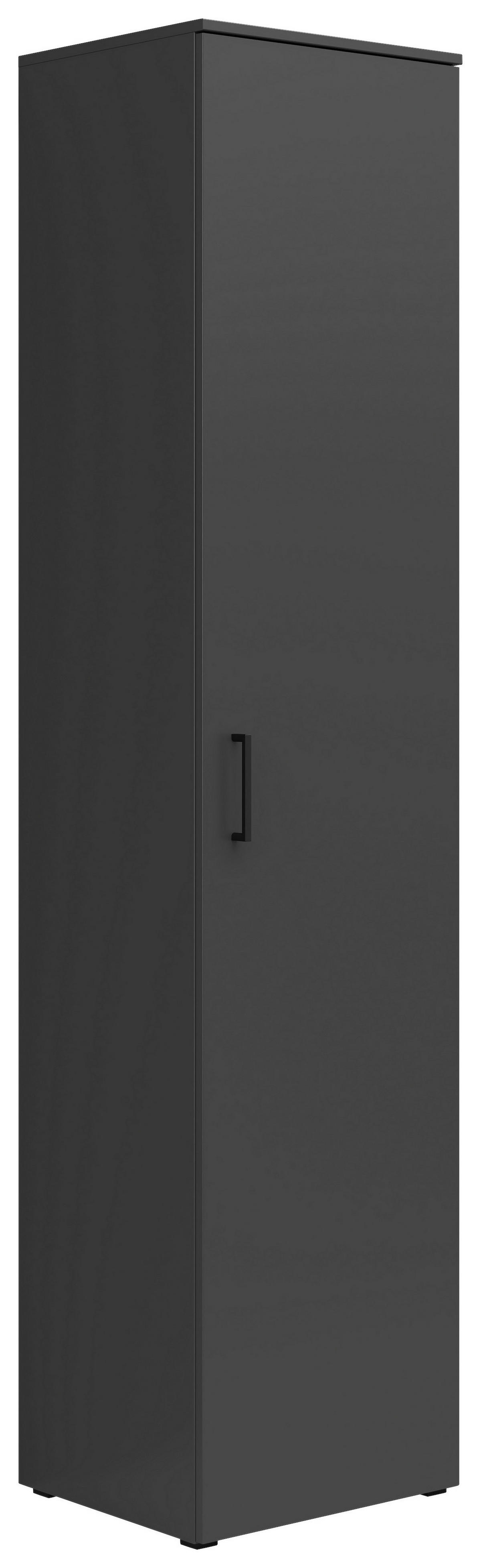 Schrank Multi-Stauraum Typ 20 anthrazit B/H/T: ca. 45x195x40 cm Multi-Stauraum Typ 20 - anthrazit (45,00/195,00/40,00cm)