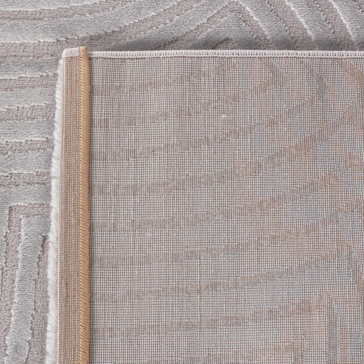 Ayyildiz Teppich SAHARA silber B/L: ca. 80x250 cm SAHARA - silber (80,00/250,00cm) - Ayyildiz