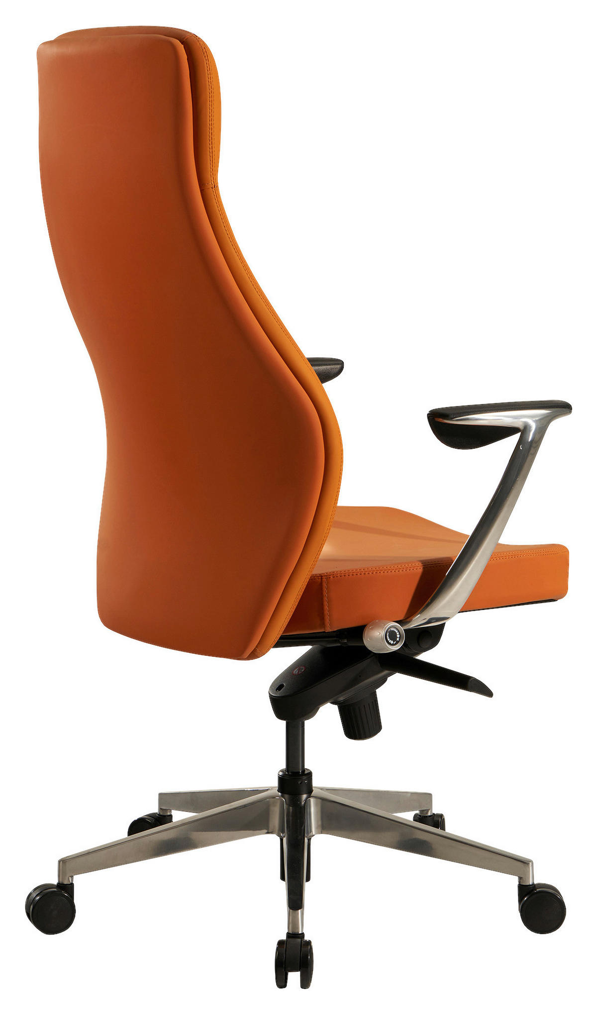 Drehstuhl braun Bürostuhl - braun (74,00/125,00/74,00cm) - Amstyle