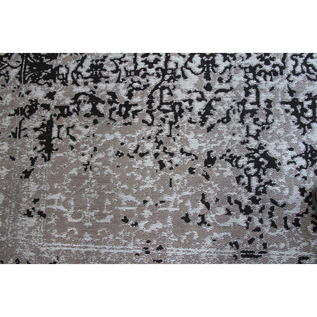 Thumbnail - Kayoom Flachgewebeteppich Sunny 310 schwarz B/L: ca. 80x150 cm