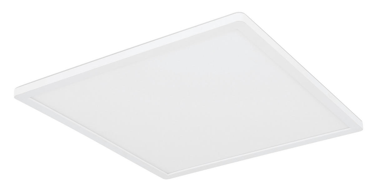 GLOBO Deckenleuchte SAPANA 41563-24W weiß Opal Kunststoff B/H/L: ca. 42x2,5x42 cm SAPANA - weiß/Opal (42,00/42,00/2,50cm) - GLOBO