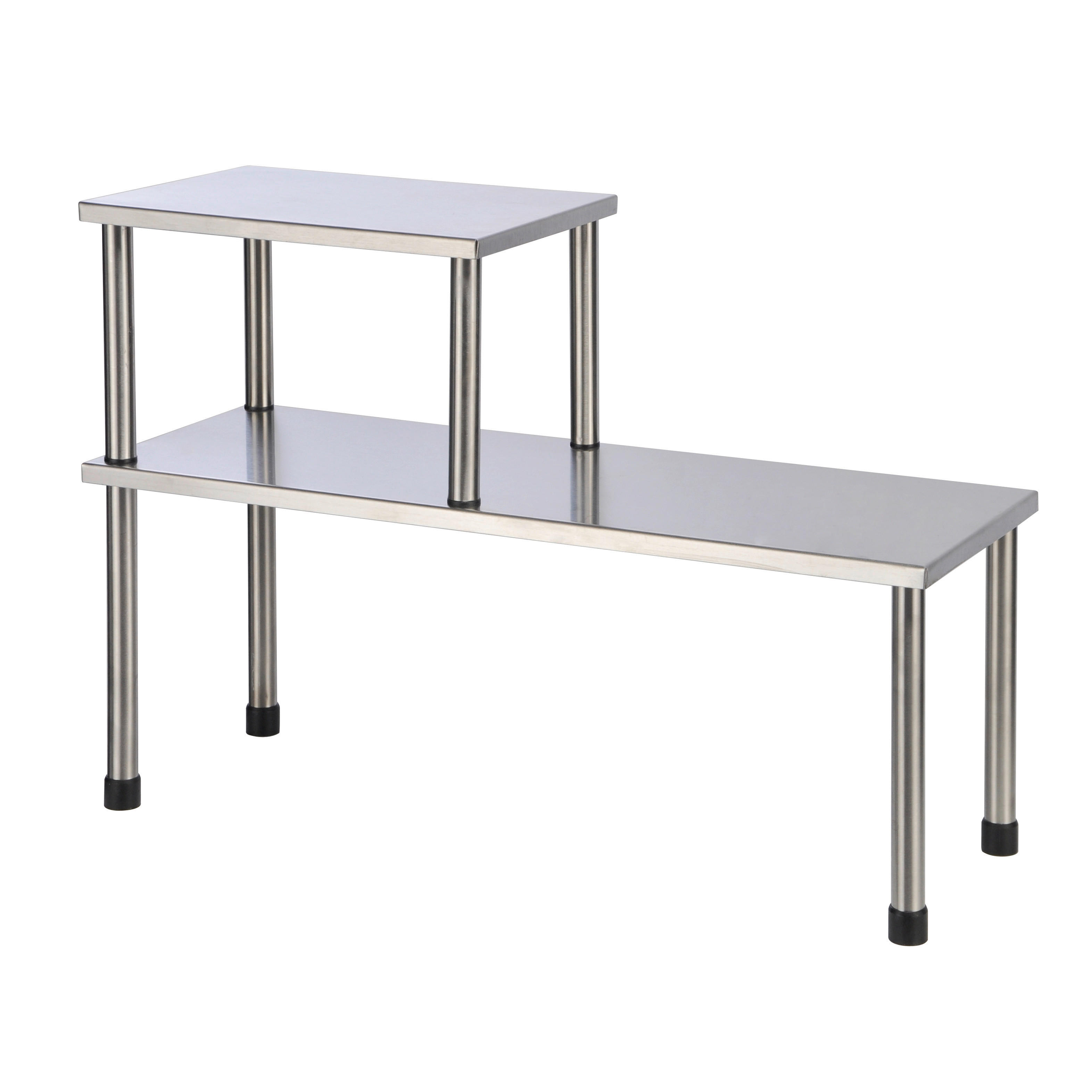 HI Küchenregal Edelstahl Edelstahl B/H/L: ca. 16x31x45 cm Küchenregal - Edelstahl (45,00/16,00/31,00cm) - HI